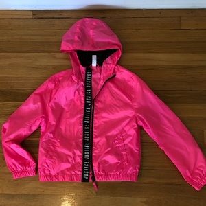 Girls Light Weight Rain Jacket with hood